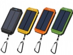 Solar power bank with torch