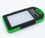 Solar power bank with torch