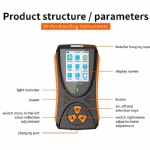 Geiger counter Nuclear Radiation Detector X-ray Beta Gamma Detector